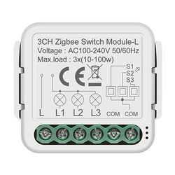 Реле GIRIER 3CH Zigbee Switch Module-L